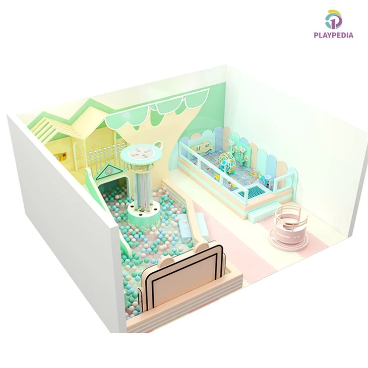 Macaron Forest-Themed Indoor Playground